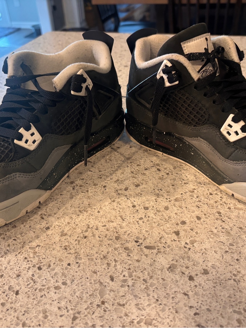 Nike Jordan’s 4 retro fear (2024) 6.5 men’s - Picture 2 of 16